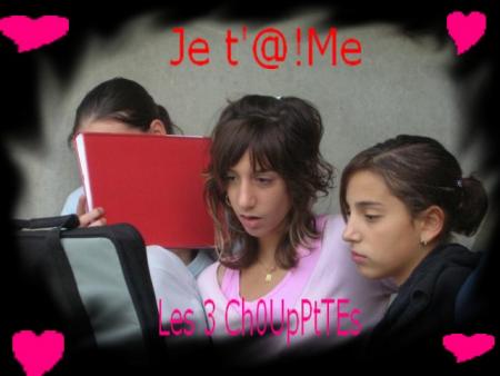 Les 3 choupette